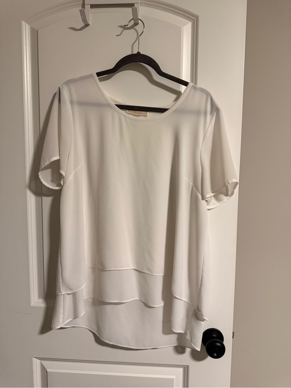 MICHAEL Michael Kors Layered Blouse size XL